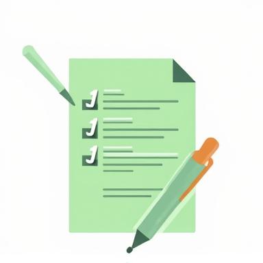 A simple icon of a contact form.