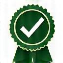 A star ribbon icon representing a satisfaction guarantee.